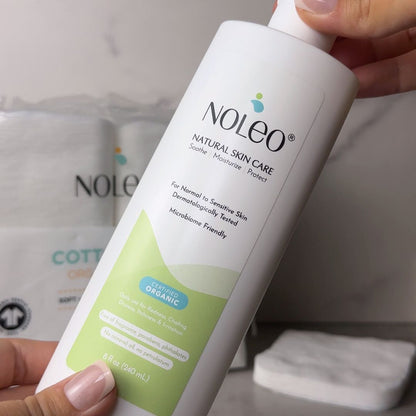 NOLEO Natural Skin Care - Sensitive Skin, Deep Moisturizer - 8oz
