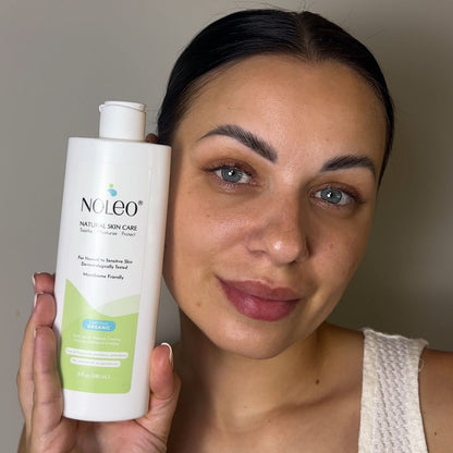 NOLEO Natural Skin Care - Sensitive Skin, Deep Moisturizer - 8oz