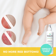 Diaper Rash Remedy to Cure Baby Diaper and Butt Rash | NOLEO NOLEO DUO - Diaper Rash Treatment for Butt Rash